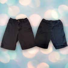 Youth Boy s Navy Blue School Uniform Shorts Size 10