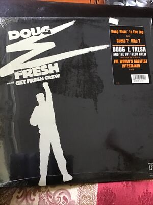 Vintage Doug E Fresh Keep Risin To The Top 12'' Vinyl Early Rap Hip Hop Brand New