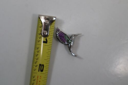 E1 Purple FORGIVEN & FREE Hummingbird pocket charm figurine Ganz hope healing - Picture 7 of 7