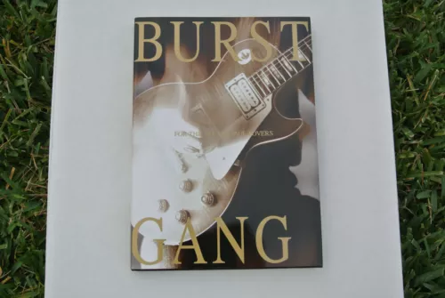 RARE GIBSON LES PAUL BOOK! BURST GANG AUTOGRAPHED by MORRY 1st JAPANESE EDITION!