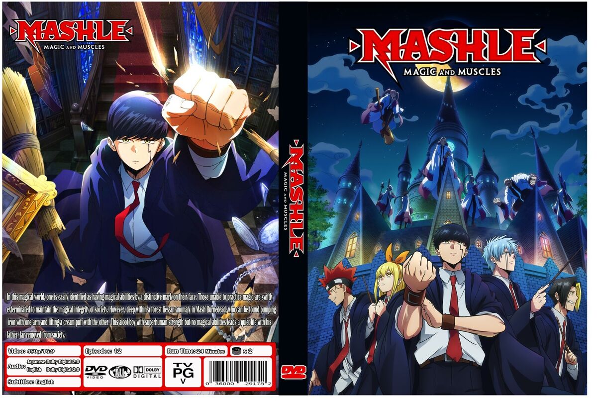 MASHLE Vol.1 Full Production Limited Edition Blu-ray Aniplex Anime Japan NEW