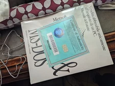 ⭐Microsoft Windows workgroup and MS-DOS Certificate Boxed As New ⭐