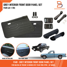 Used Gray Interior Door Panel Side Handle Lock For Mazda B2000 B2200 Uf 85-98 Used Gray Interior Door Panel Side Handle Lock For Mazda B2000 B2200 Uf 85-98