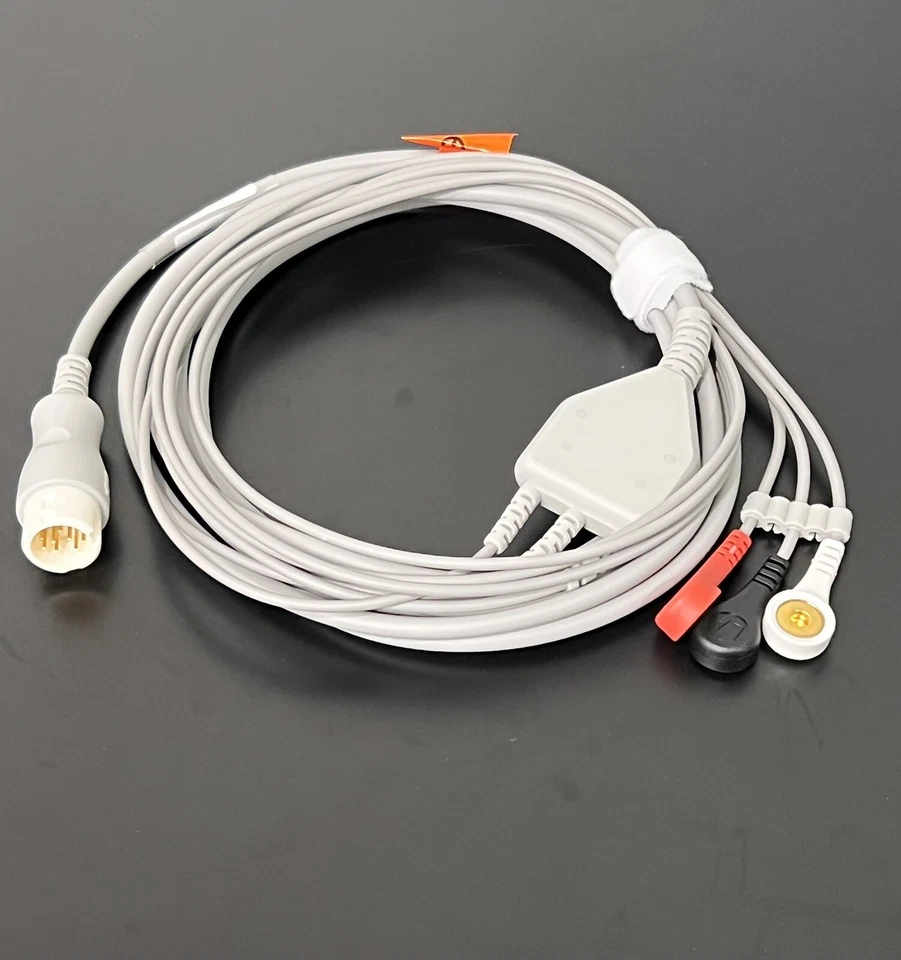 Kit de acessórios Philips MP30 pacote - punho, mangueira, SpO2, ECG - frete no mesmo dia  - Imagem 3 de 4