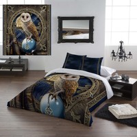 Wild Star Home Twin Bed Duvet & Pillowcase Cover Set The Spell Keeper (double... Wild Star Home Twin Bed Duvet & Pillowcase Cover Set The Spell Keeper (double...