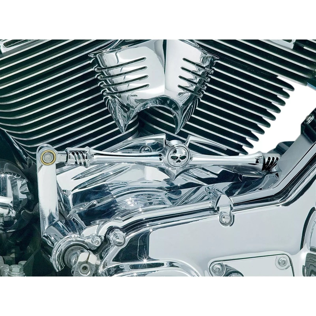 Kuryakyn 1075 Zombie Chrome Shift Linkage | eBay