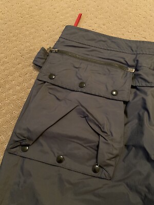Prada Sport Nylon Bondage Strap Belted Cargo Pants Archive Vintage
