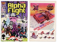 Alpha Flight #33 (FN/VF 7.0) 1st app Lady Deathstrike Yuriko Oyama 1986 Marvel