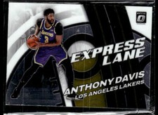 2021 Donruss Optic Express Lane #19 Anthony Davis (G)  Los Angeles Lakers