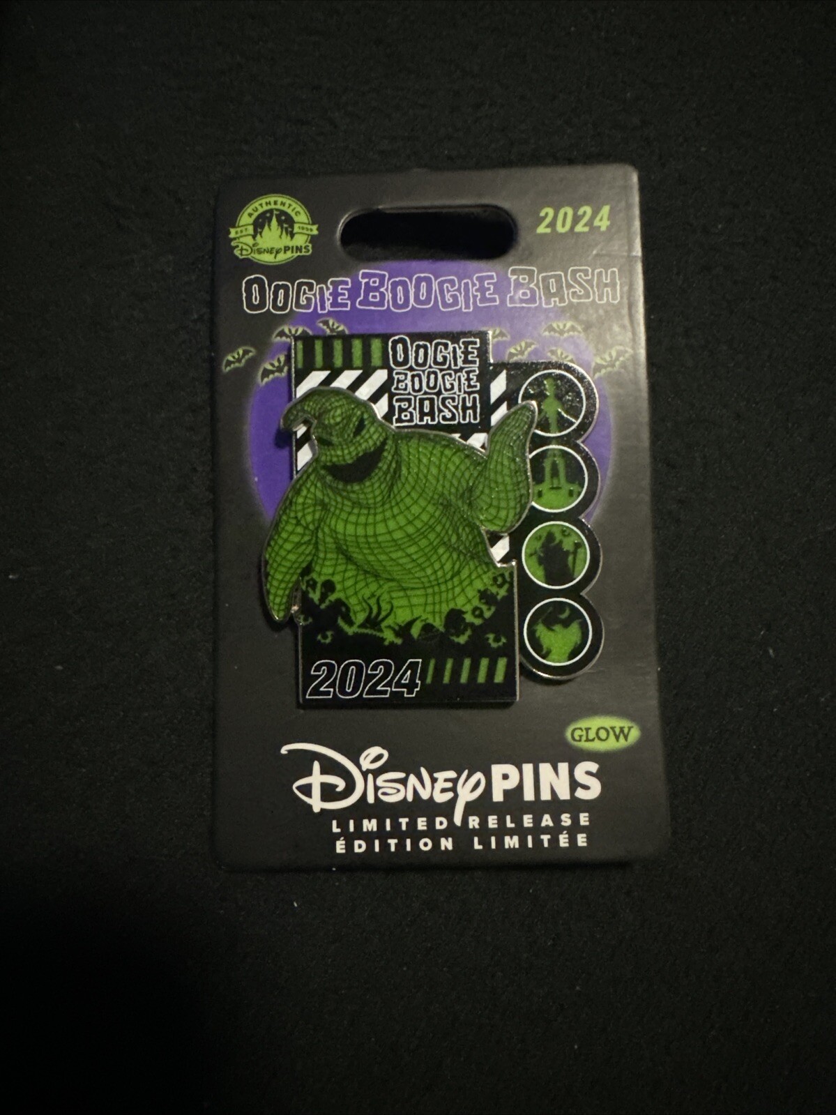 Disneyland Resort Oogie Boogie Bash 2024 Pin Limited edition