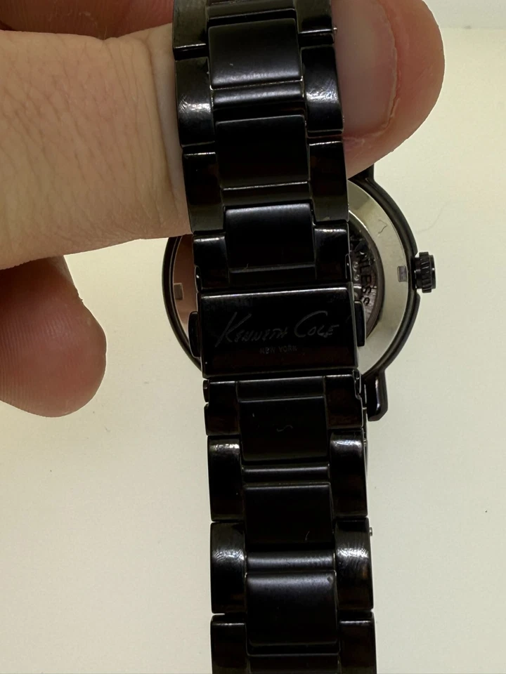 Kenneth Cole New York Automatics Skeleton Dial Women's Watch KC4810 - Image 4 of 4