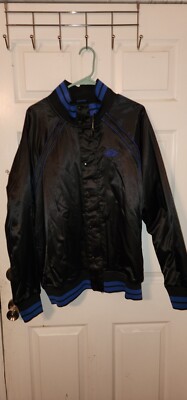 Air Jordan 1 Wings Retro Royal Satin Jacket AA0350-010 Rare