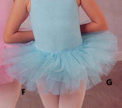 Tutu Organdy 3 Capas Ballet Niñas Damas 4 Tonos de AZUL más de 200 Disponible AHORA - Imagen 3 de 16