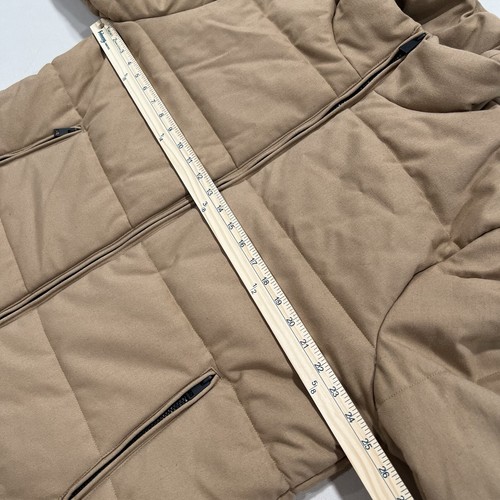 Express Lightweight Puffer Jacket Brown Tan Men’s XL - Picture 9 of 14