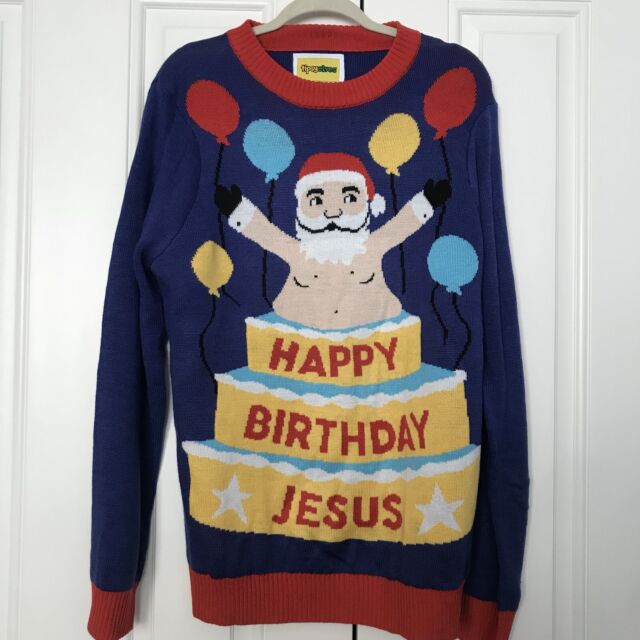 Happy Birthday Jesus Sweater Green Sweaters Tipsy Elves Mens Happy Birthday Jesus Sweater Green Sweaters Tipsy Elves Mens