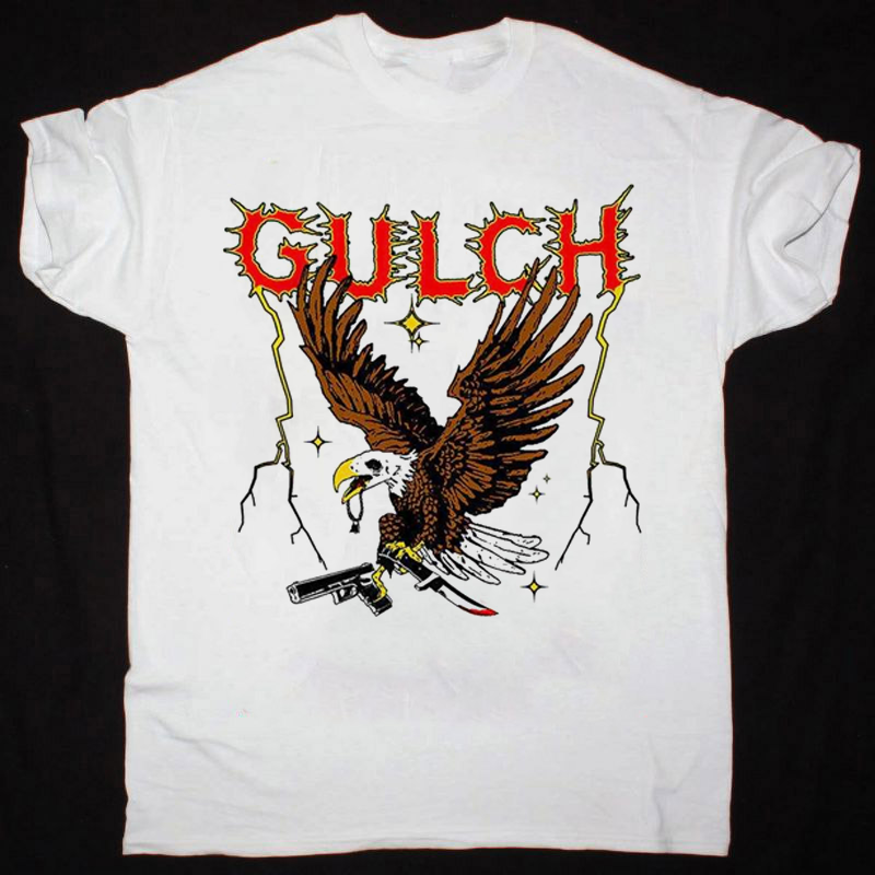 T-shirt Groupe Gulch BT112 - Unisexe Taille XL Noir - Coton - Neuf Sans étiquettes