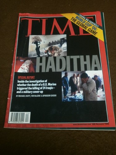 TIME MAGAZINE - HADITHA IRAK - 19. JUNI 2006