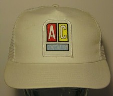 Vintage 1980s AC Corporation Engines PATCH SNAPBACK TRUCKER HAT CAP MADE IN USA