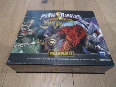 NEW Power Rangers Heroes of the Grid Villain Pack #1 Expansion