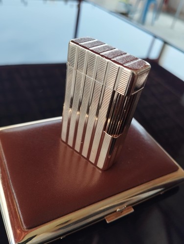 S.T. Dupont Ligne 1 Gold Feuerzeug - Serviced - Vintage France - 100% Original