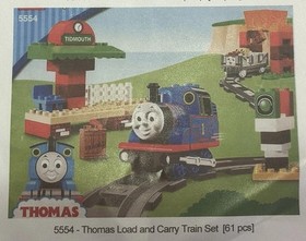 LEGO Duplo Thomas & Friends 5554 Thomas Load & Carry Set 61 Pcs Train