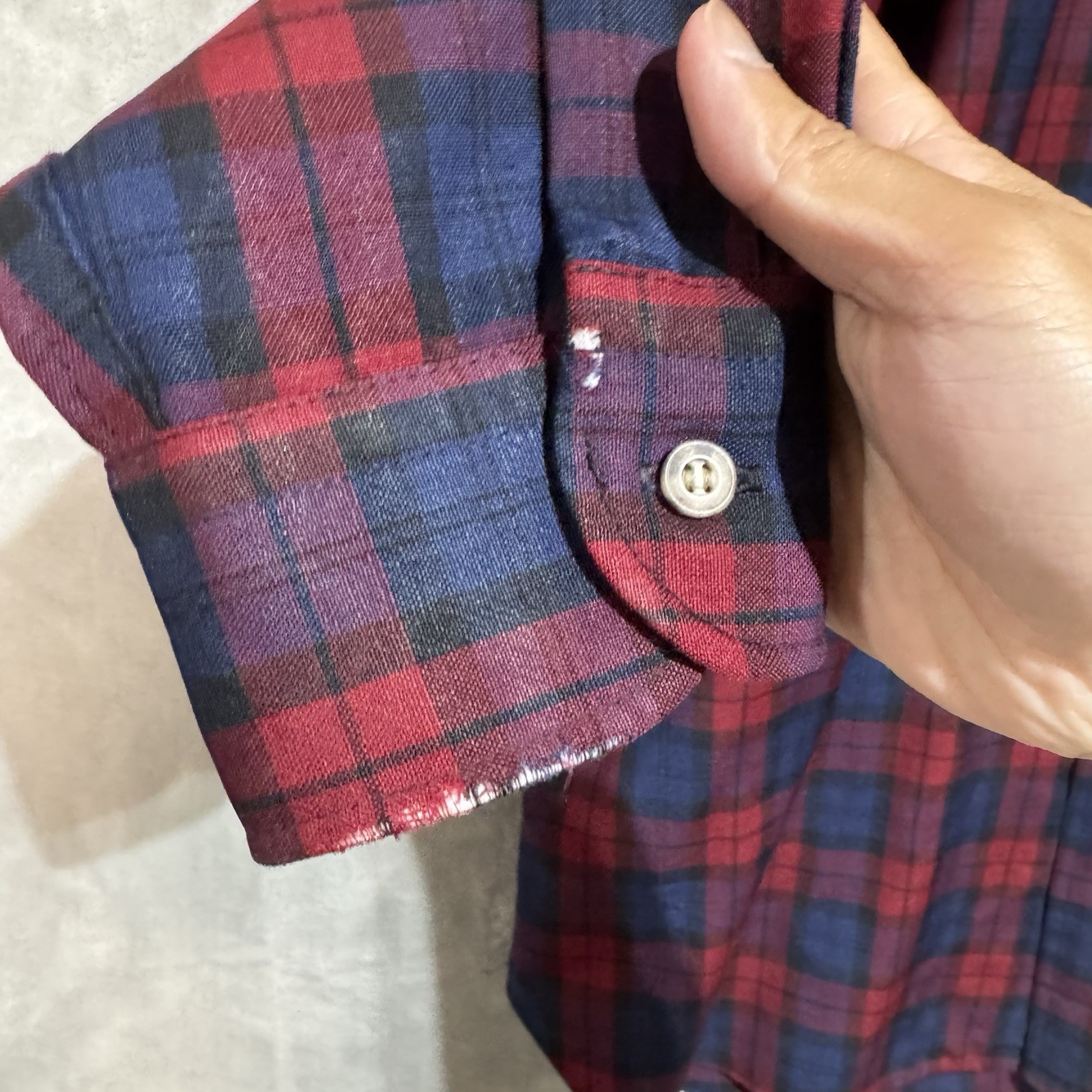 Pendleton Button Down Wool Flannel Men's Large Ma… - image 9