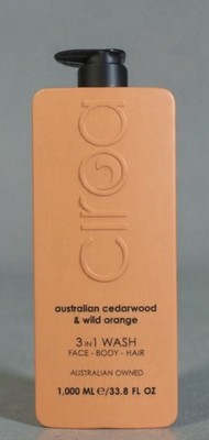 Ciroa ~ Australian Cedarwood & Wild Orange 3-in-1 Wash for Men 33.8 fl oz