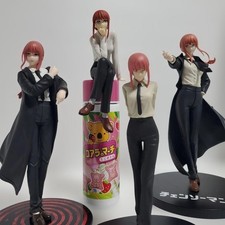 Chainsaw Man Makima Figure Set of 4 Collectible Anime Toys Authentic Japan