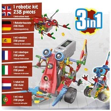 Alfabot Robotics Kit - Build 3 Robots in 1 Toy