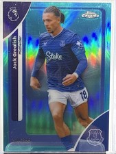 2026 Topps Chrome Premier League Jack Grealish Teal Refractor /299 Everton #87