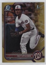 2022 Bowman Draft Chrome Gold Refractor 40/50 Trey Lipscomb #BDC-197 0t24