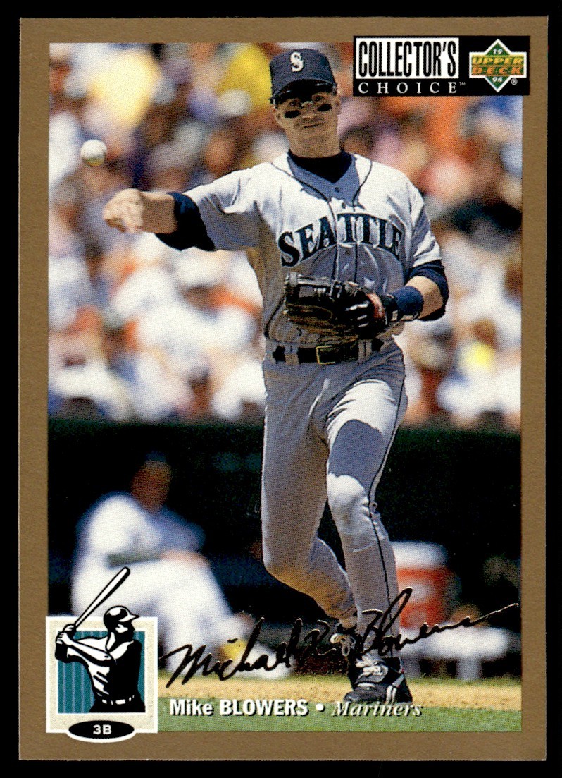 1994 Gold Signature Mike Blowers #54 EX (Surface)