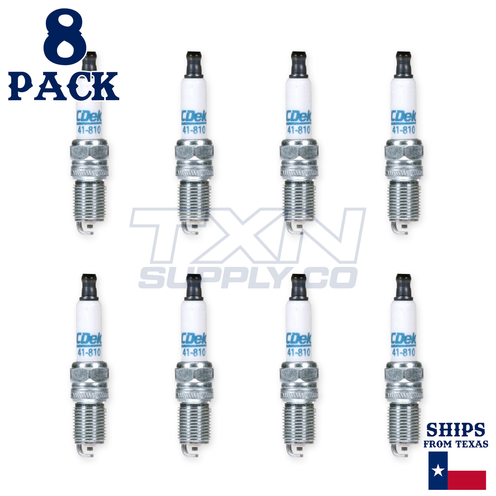 2011 Chevrolet Corvette 6.2L ACDelco Double Platinum Spark Plugs - 8 Pack