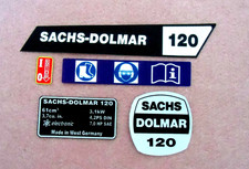 Zestaw naklejek do piły łańcuchowej Sachs-Dolmar 120