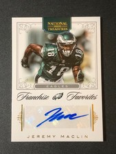 2012 National Treasures JEREMY MACLIN #23 Franchise Auto/25 EAGLES 🏈 Mizzou