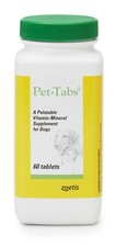Multivitamin and Mineral Supplement for Dogs, Chewable Tablet, 60 Count Bottle