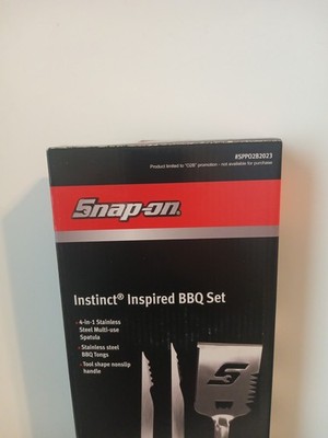 Snap On Tools 2pcs Instinct Inspired BBQ set Spatula & BBQ Tongs SPP02B2023
