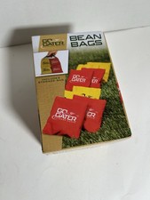 Go Gator Replacement Mini Bean Bags 4" Bag Corn Hole Toss Game 8 Pieces NEW NIB