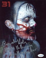 Pancho Moler Signed "Rob Zombie's 31" Autograph 8x10 Photo Horror Actor ACOA