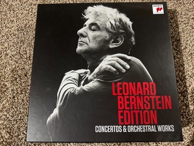 Leonard Bernstein Edition Concertos & Orchestral Works 80 CD Box Set Sony Ltd Ed