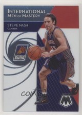 2019-20 Panini Mosaic International Men of Mastery Steve Nash #6 HOF 01zi