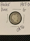 1907-D Barber Dime
