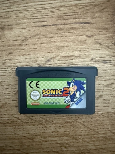 Sonic Advance 2 Nintendo Gameboy Advance Game, Genuine