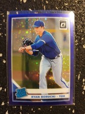 2019 Panini Donruss Optic Rated Rookies Ryan Borucki #72 (RC) Purple Stars /125