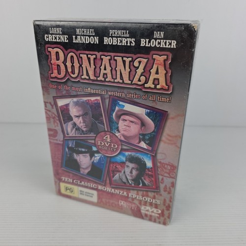 Bonanza - DVD Box Set Vol 1-4 1 2 3 4 Region Free, 10 Classic Episodes - SEALED