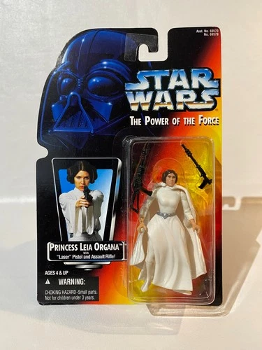 Kenner 1995 Power of the Force Orange Card Princess Leia Organa