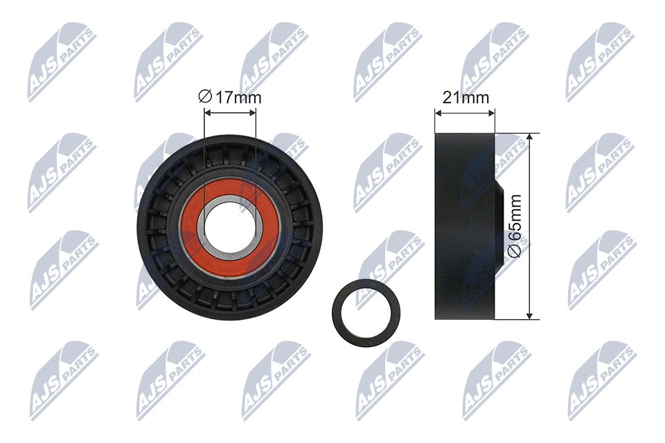 N.T.Y. RNK-VV-014.NTY Tensioner Pulley, V-ribbed belt for FORD,VOLVO - Image 7