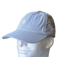 Polo Ralph Lauren Men's One Size Cotton Chino Adjustable Ball Cap Office Blue