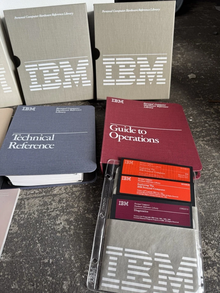 Lote de 5 disquetes de computadora de colección IBM de software de computadora personal Foto 4 de 4