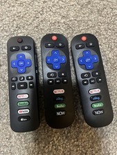 Roku Universal Replacement Remote Control 3 Remotes with Volume Control New